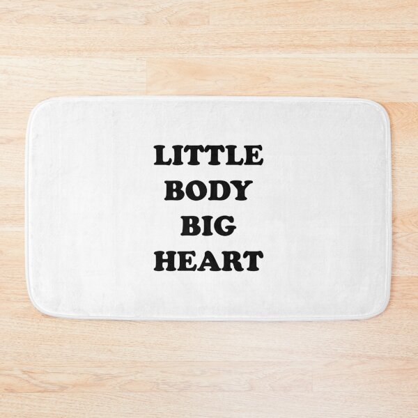 Item preview, little body big heart designed and sold by wordswithfonts.