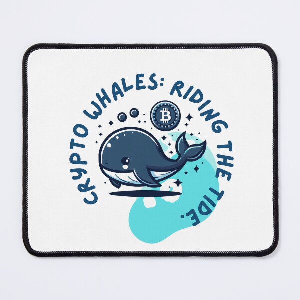 Item preview, Crypto whales: riding the tide. designed and sold by Mechanical-Artt.