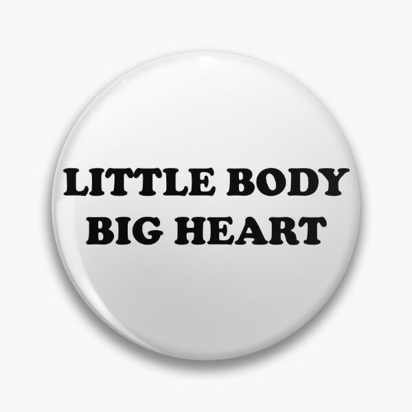 Item preview, little body big heart designed and sold by wordswithfonts.