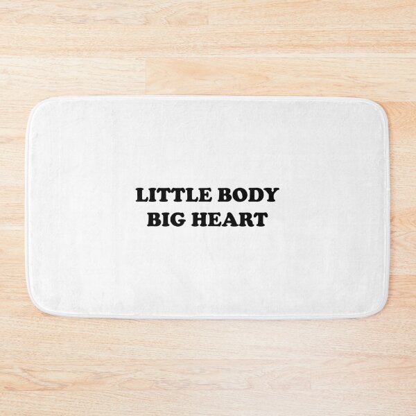 Item preview, little body big heart designed and sold by wordswithfonts.