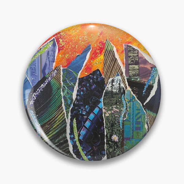 Item preview, Icy Flames Collage Artwork designed and sold by brisepulvedaa.