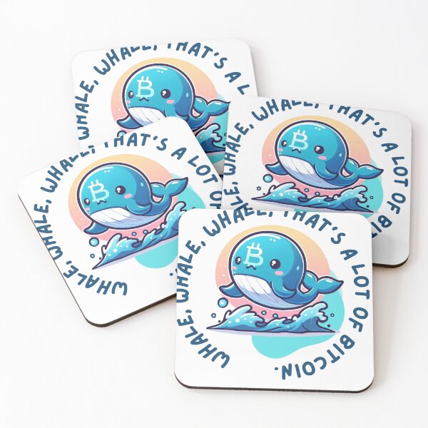 Item preview, Whale, whale, whale, that's a lot of Bitcoin. designed and sold by Mechanical-Artt.