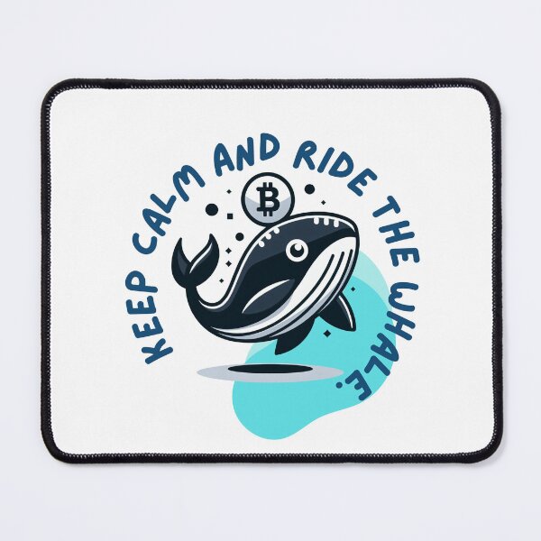 Item preview, Keep calm and ride the whale. designed and sold by Mechanical-Artt.