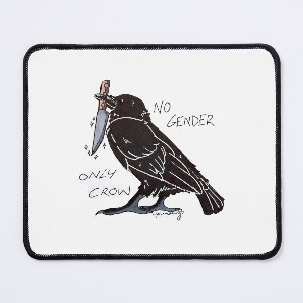 Item preview, No Gender, Only Crow designed and sold by cipheredsong.