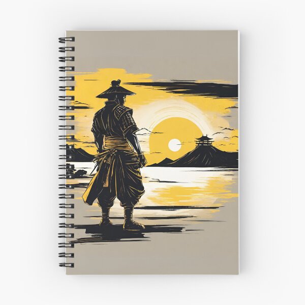 Item preview, Samurai In A Golden Sunset designed and sold by letsgetinspired.