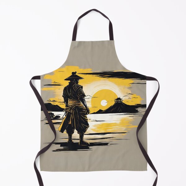 Item preview, Samurai In A Golden Sunset designed and sold by letsgetinspired.
