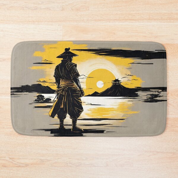 Item preview, Samurai In A Golden Sunset designed and sold by letsgetinspired.