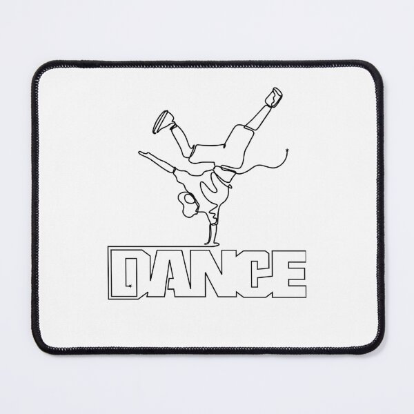 Item preview, Dance - One Continuous Line Artwork - HipHop 1a designed and sold by MellowManatees.