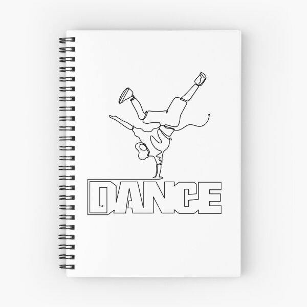 Item preview, Dance - One Continuous Line Artwork - HipHop 1a designed and sold by MellowManatees.