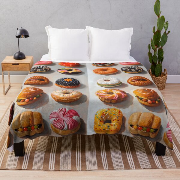 Item preview, Sugar Rush: Photo Realistic Still Life of Colorful Pastries designed and sold by high-noon-moon.