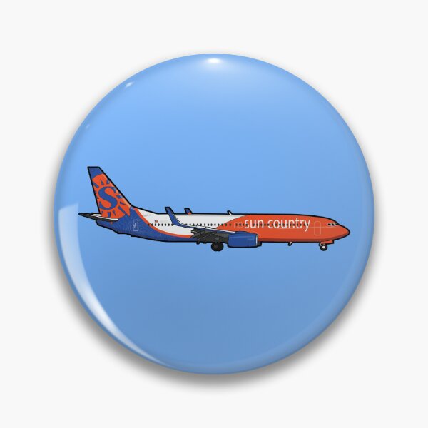 Item preview, Sun Country Airlines Boeing 737 Decal designed and sold by PilotDecals.