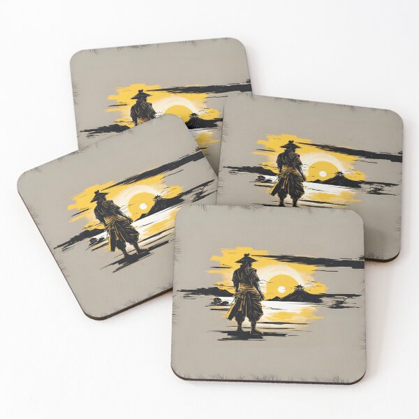 Item preview, Samurai In A Golden Sunset designed and sold by letsgetinspired.