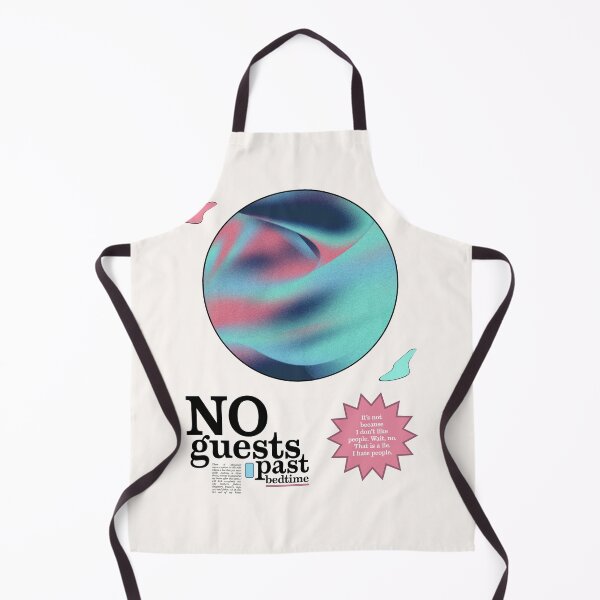 Item preview, No Guests Past Bedtime! | Cerulean Creative designed and sold by Cerulean Creative.