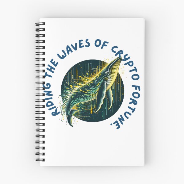 Item preview, Riding the waves of crypto fortune. designed and sold by Mechanical-Artt.