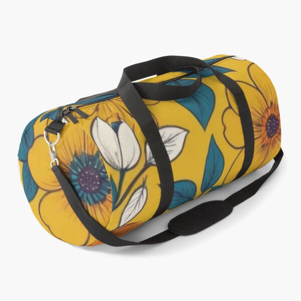 Item preview, RogerPattern - "Sunshine Bloom: A Bright Yellow Floral Delight" designed and sold by RogerPattern.