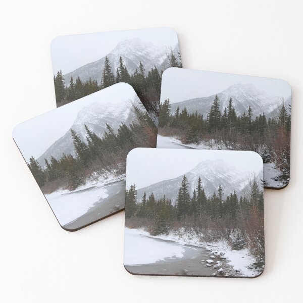 Item preview, Frozen Mount Lorette pond designed and sold by zumi.