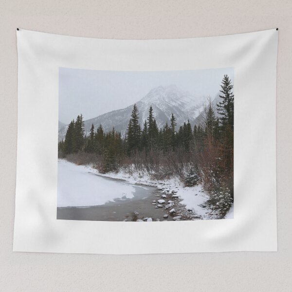Item preview, Frozen Mount Lorette pond designed and sold by zumi.
