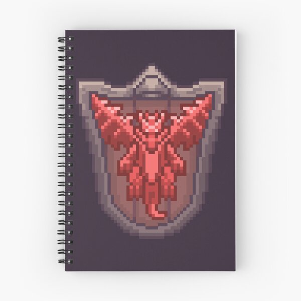 Item preview, Pixel Art Dragon Crest Red designed and sold by PixelCarvel.