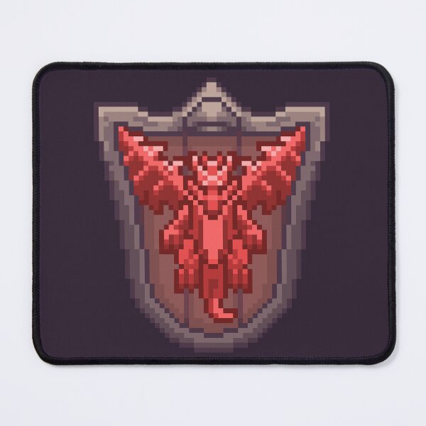 Item preview, Pixel Art Dragon Crest Red designed and sold by PixelCarvel.