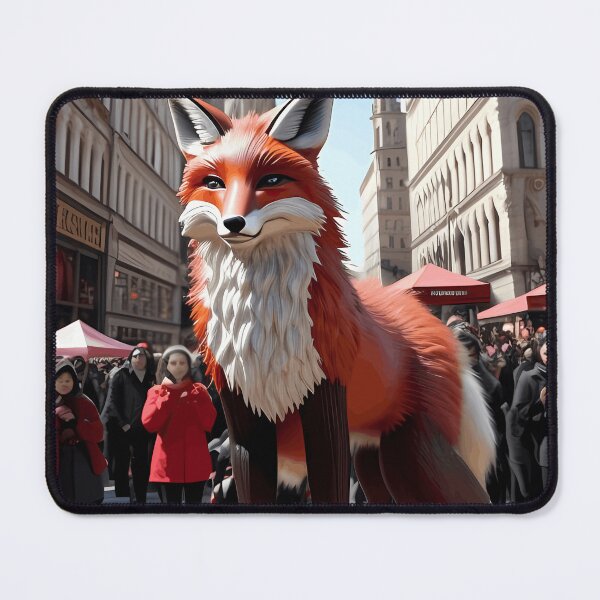 Item preview, Fox Herald in a Political Rally designed and sold by YAIChic.