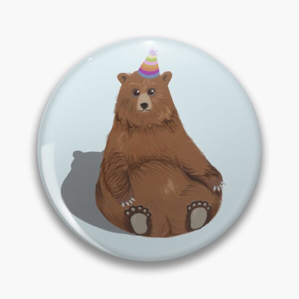 Item preview, Party Bear designed and sold by mwindillustrate.
