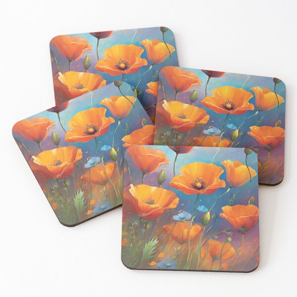 Item preview, California Poppy Field designed and sold by FunnyT-Shirts.