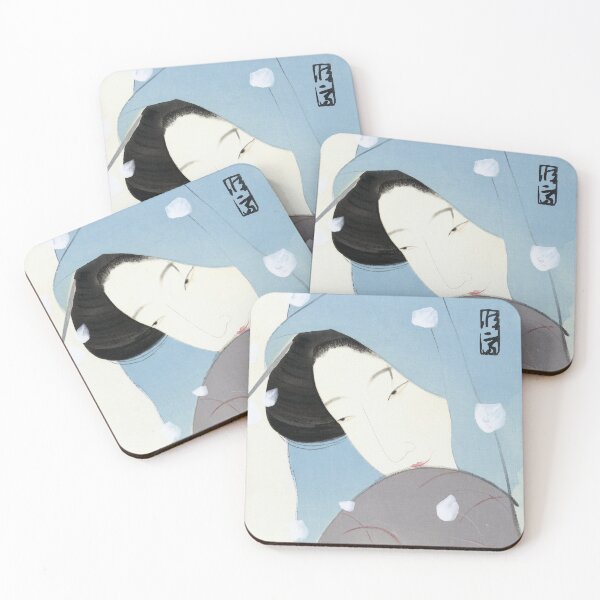 Item preview, Kitano Tsunetomi | The heroine Umekawa in the snow designed and sold by LaMadeleine.