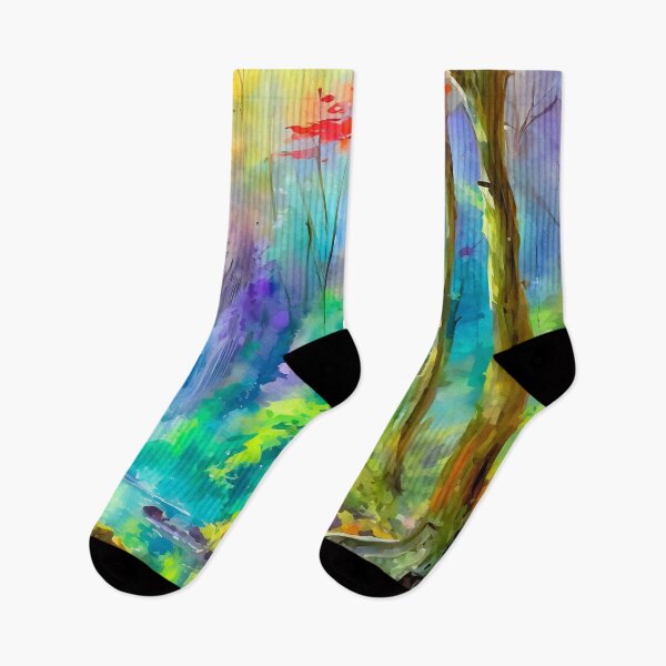 Item preview, Impressionism jungle waterfall designed and sold by IArs.