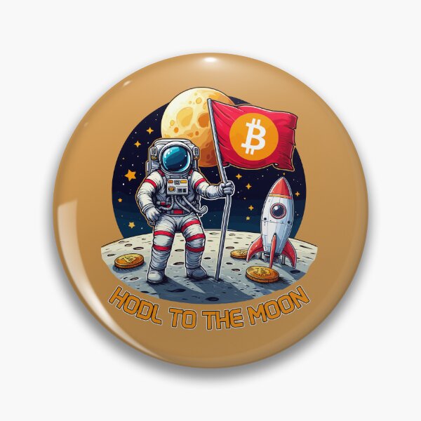 Artikelvorschau, Bitcoin to the Moon entworfen und verkauft von CryptoFunMerch.