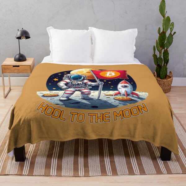 Item preview, Bitcoin to the Moon designed and sold by CryptoFunMerch.