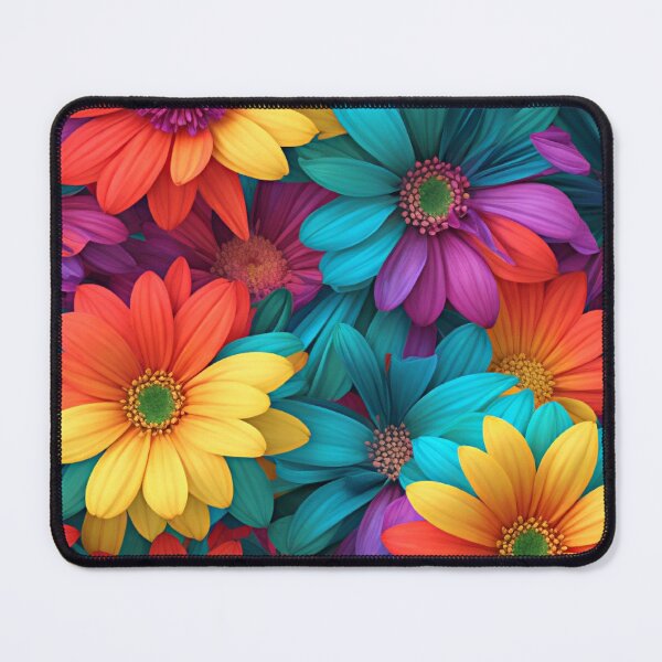 Item preview, 3 D Colorful Flower Pattern designed and sold by MargaretFasDes.