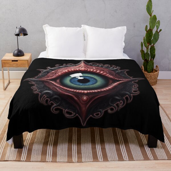 Item preview, Lovecraft Evil Eye, Pink Tentacles, Horror designed and sold by Burn-Ego.