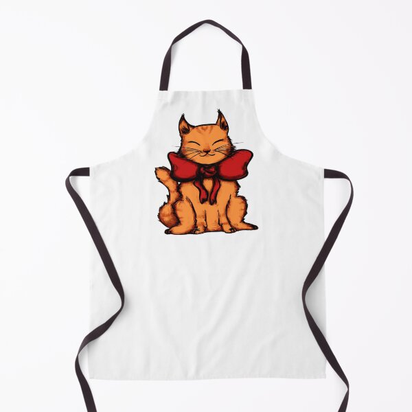 Item preview, Cat with red bow designed and sold by DividY.