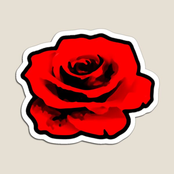 Item preview, Simple Red Rose designed and sold by corexxo.