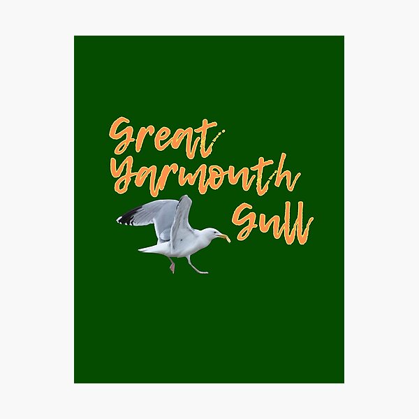 Item preview, Great Yarmouth Gull - Gavin the Gull designed and sold by MyriadLifePhoto.