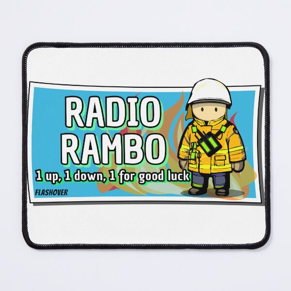 Item preview, Radio Rambo! designed and sold by Flashover.