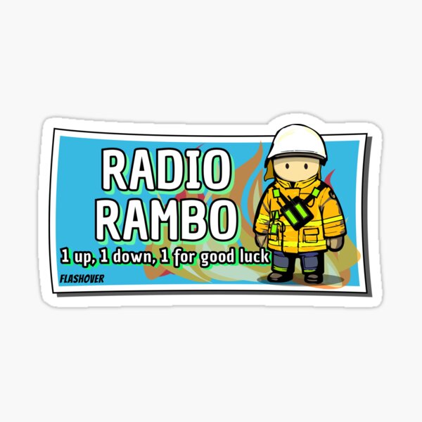 Item preview, Radio Rambo! designed and sold by Flashover.
