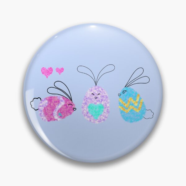 Item preview, Chowlet’s Fuzzball Easter Egg-Bunnies designed and sold by chowlet.