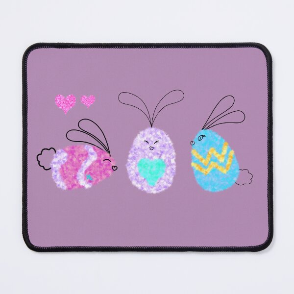Item preview, Chowlet’s Fuzzball Easter Egg-Bunnies designed and sold by chowlet.