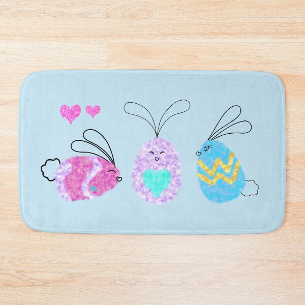 Item preview, Chowlet’s Fuzzball Easter Egg-Bunnies designed and sold by chowlet.