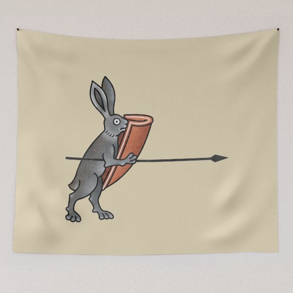 Item preview, The Guardian Rabbit designed and sold by MargiKnights.