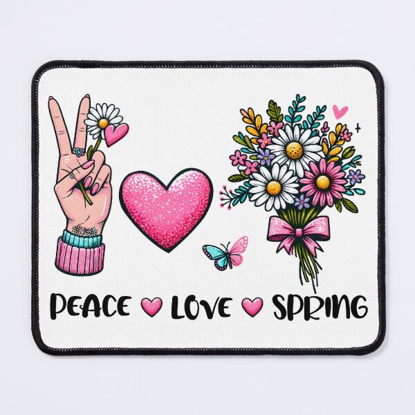 Item preview, Peace Love Spring designed and sold by BeaGraphicsDesign.