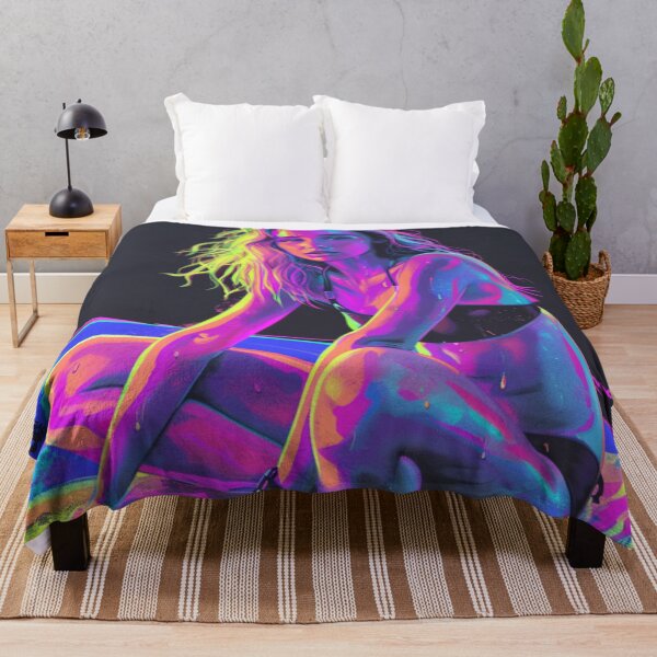 Item preview, Surfer girl neon colour palette Active Outdoors Inspired Art designed and sold by CDC40.