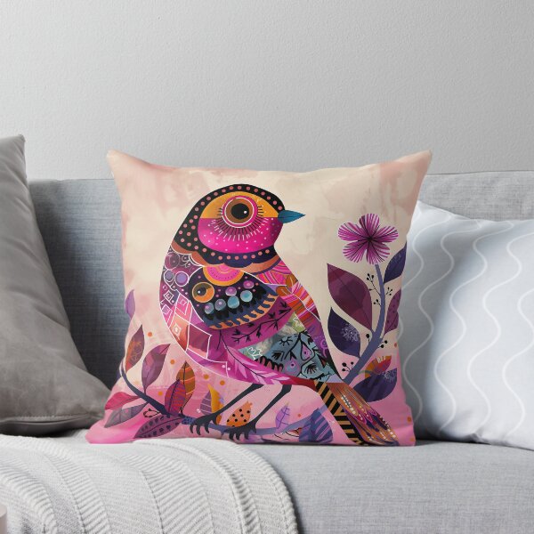 Item preview, colorful bird designed and sold by celiacreatec.