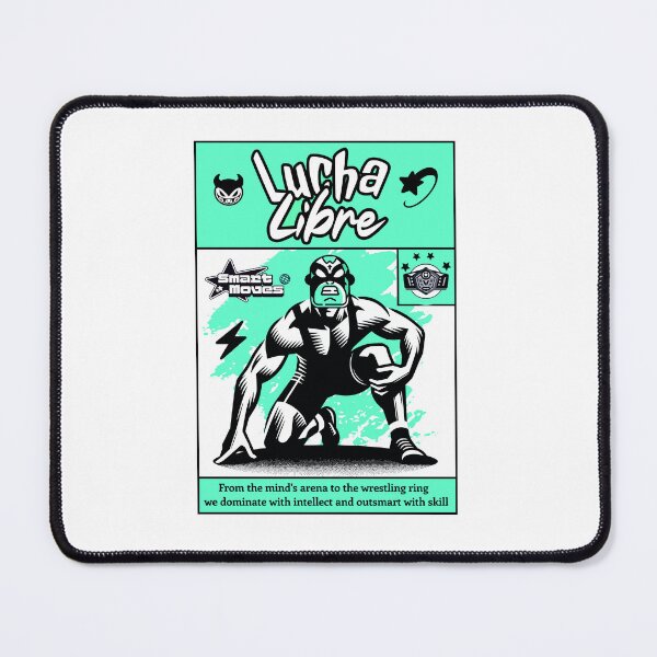 Item preview, Lucha libre Mexican catch wrestling designed and sold by Graffik-Peeps.
