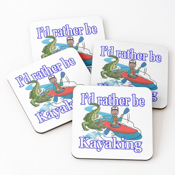 Item preview, I'd Rather be kayaking too designed and sold by White Tiger Designz .