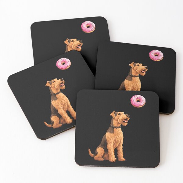 Item preview, Airedale Terrier Staring At Donut designed and sold by Ripper19.