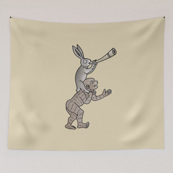 Item preview, The Cheating Rabbit designed and sold by MargiKnights.