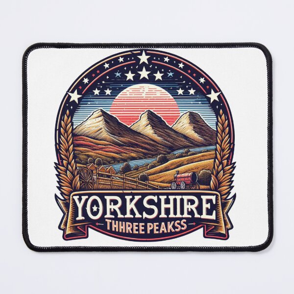Item preview, Yorkshire three peaks challenge t-shirt designed and sold by Elouk.