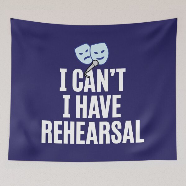 Item preview, I Can't I Have Rehearsal (Dark Backgrounds) designed and sold by cre8ivemlq.